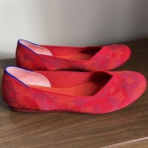 Rothy’s flats size 9, red